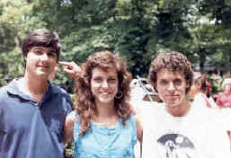 Betsy F., John G. and I.  1986