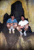 Jimmy C. and I in a Cave Up In The Hills