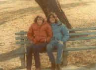 Margie C. and I NY Central Park.  The blue coat was puchaced in '73 and I still wear it today.